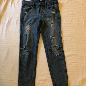 Hollister Ripped Boyfriend Jeans